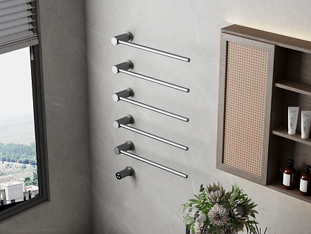 Аккорд П5 500х800 электро Полотенцесушитель TERMINUS Оружейная сталь Симферополь - фото 5 Аккорд П5 500х800 электро Полотенцесушитель TERMINUS Оружейная сталь Симферополь - фото 5