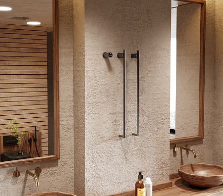 Рондо П2 350х760 электро Полотенцесушитель TERMINUS Оружейная сталь Симферополь - фото 6 Рондо П2 350х760 электро Полотенцесушитель TERMINUS Оружейная сталь Симферополь - фото 6