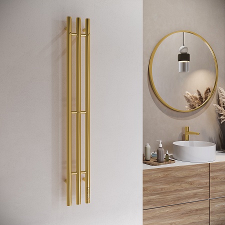 Стойка электро TRES круг1200 TERMINUS Брашированное золото Симферополь - фото 3 Стойка электро TRES круг1200 TERMINUS Брашированное золото Симферополь - фото 3