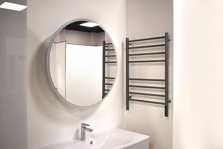 Аврора П8 500х800 электро КС ГРАФИТ ( new встроен диммер) Полотенцесушитель TERMINUS Симферополь - фото 3